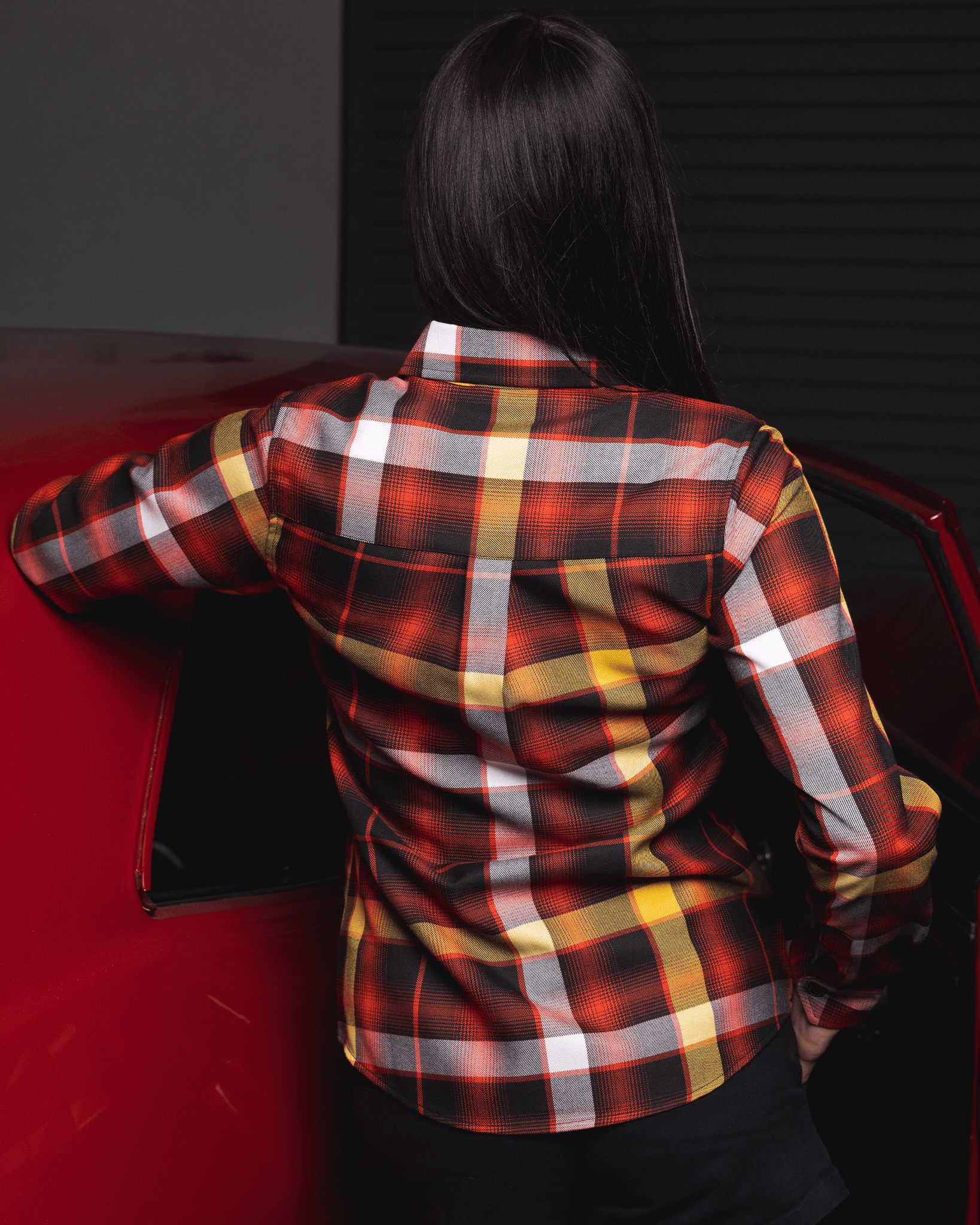 美品 正規 MASSES FLANNEL PLAID SHIRT 914P▲ Women's Mr. Horsepower 95th Anniversary Flannel | Dixxon Flannel Co.