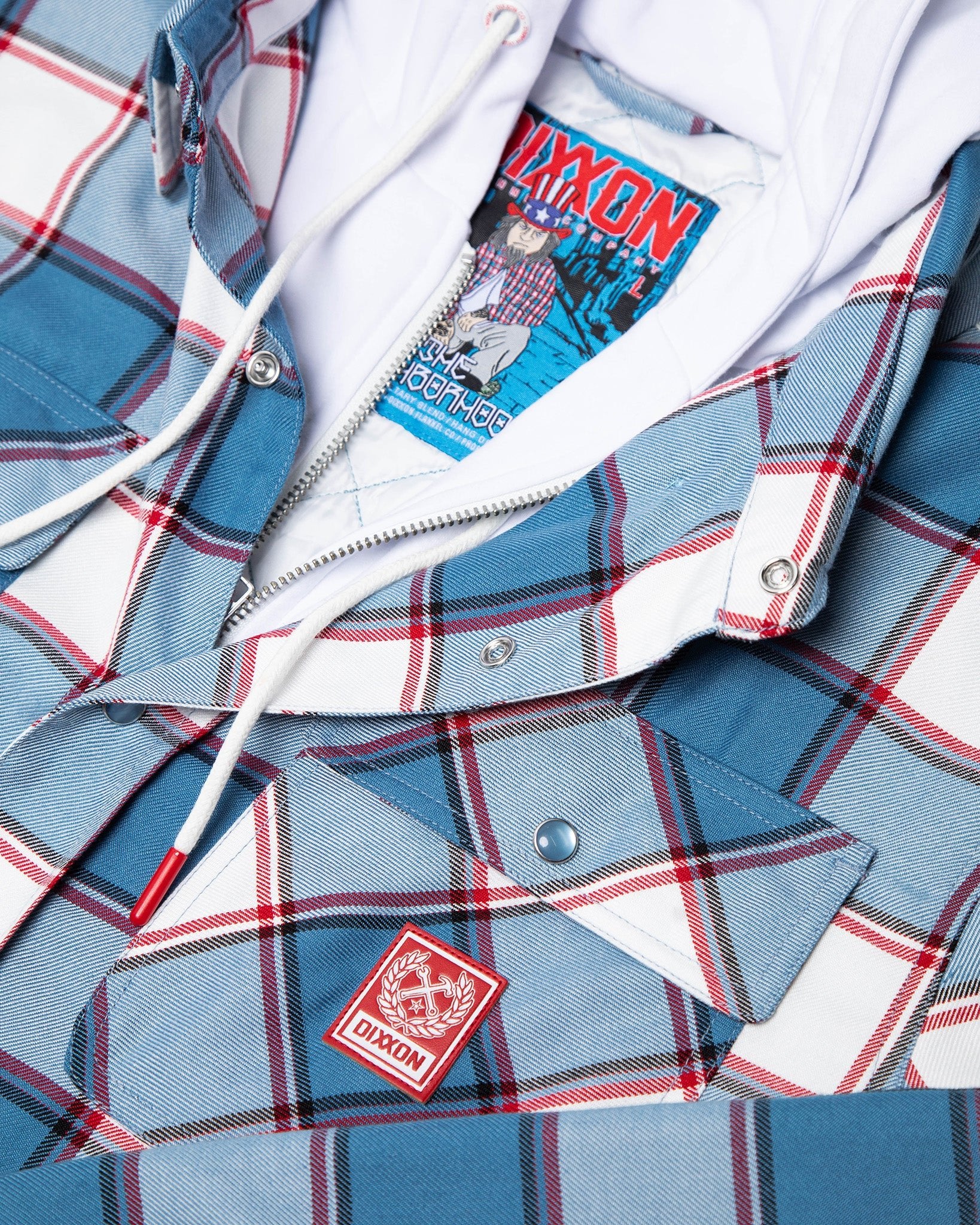 Women's Neighborhood Hooded Flannel Jacket - Dixxon Flannel Co.