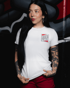 Women's New House Fitted Tee - White - Dixxon Flannel Co.