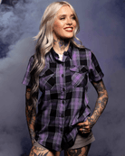 Women's Night Fall Bamboo Short Sleeve - Dixxon Flannel Co.
