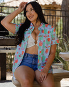 Women's No Bummer Summer Party Shirt - Dixxon Flannel Co.