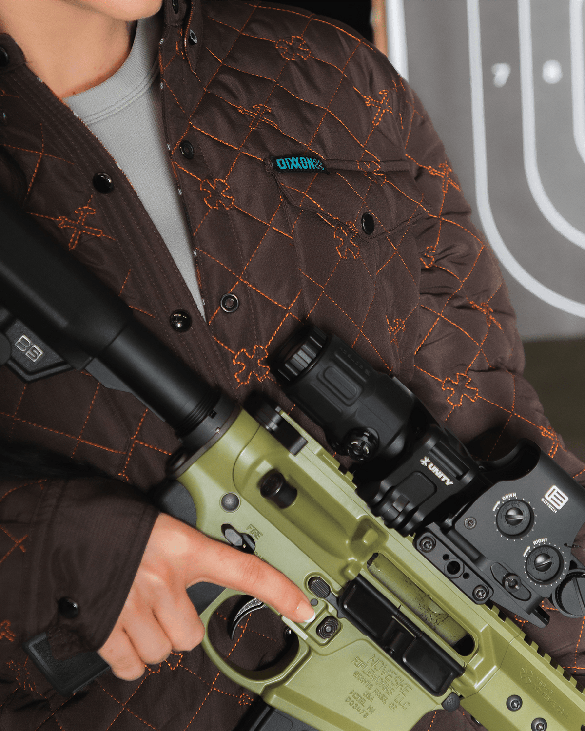 Women's Noveske Double Tap Reversible Flannel Jacket - view 10