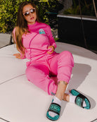 Women's Ocean Front Sweatpants - Pink - Dixxon Flannel Co.