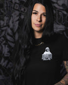 Women's Our Lady Fitted Tee - Black - Dixxon Flannel Co.