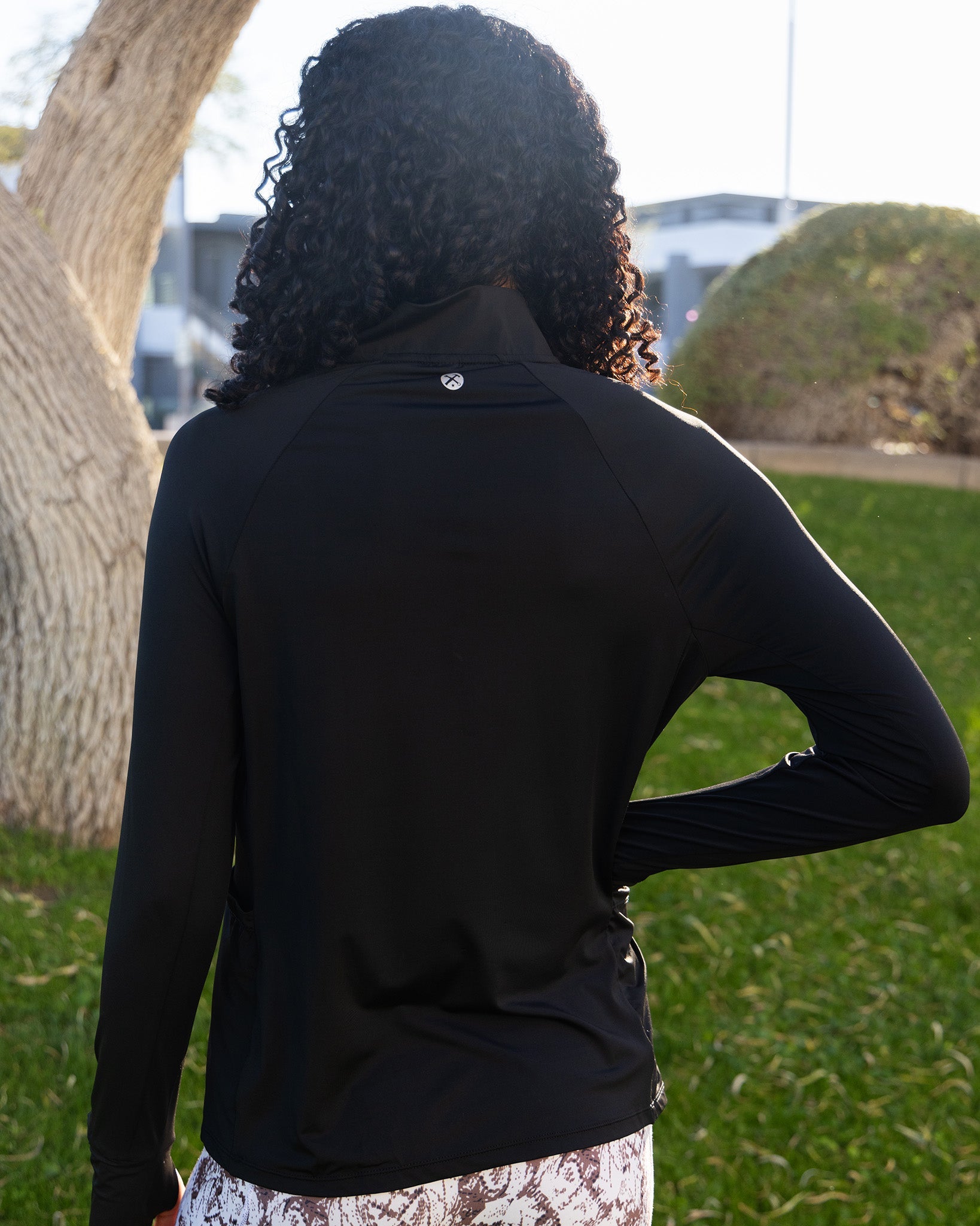 Women's Pace Quarter Zip - Black | Dixxon Flannel Co.