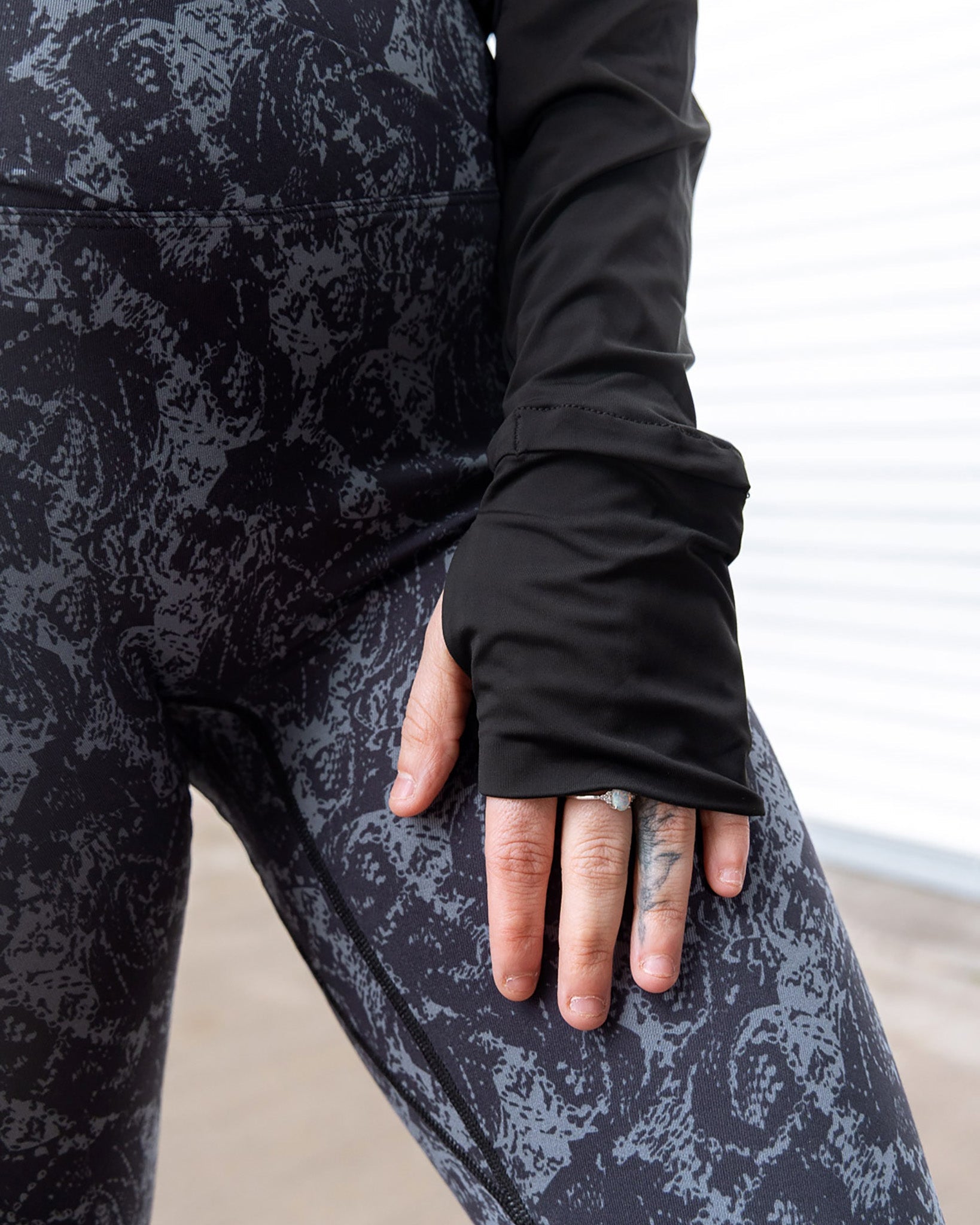 Women's Pace Quarter Zip - Black - Dixxon Flannel Co.