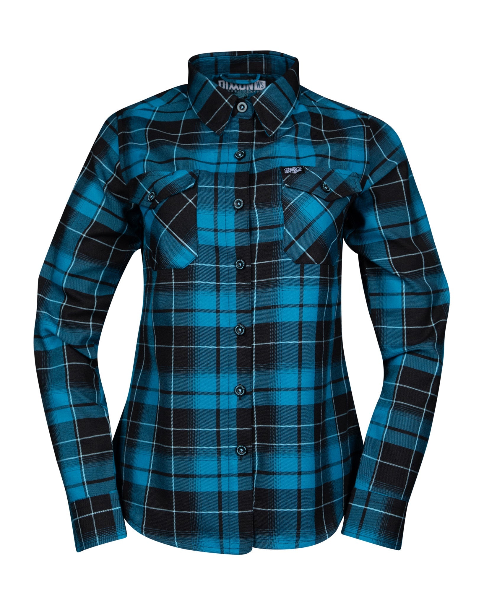 Women's Parkway Drive - Deep Blue Flannel - Dixxon Flannel Co.