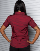 Women's Party Hammers Party Shirt - Maroon & Black - Dixxon Flannel Co.