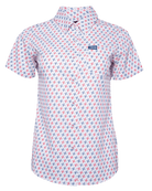 Women's Party Hammers Short Sleeve - Red, White, & Blue - Dixxon Flannel Co.