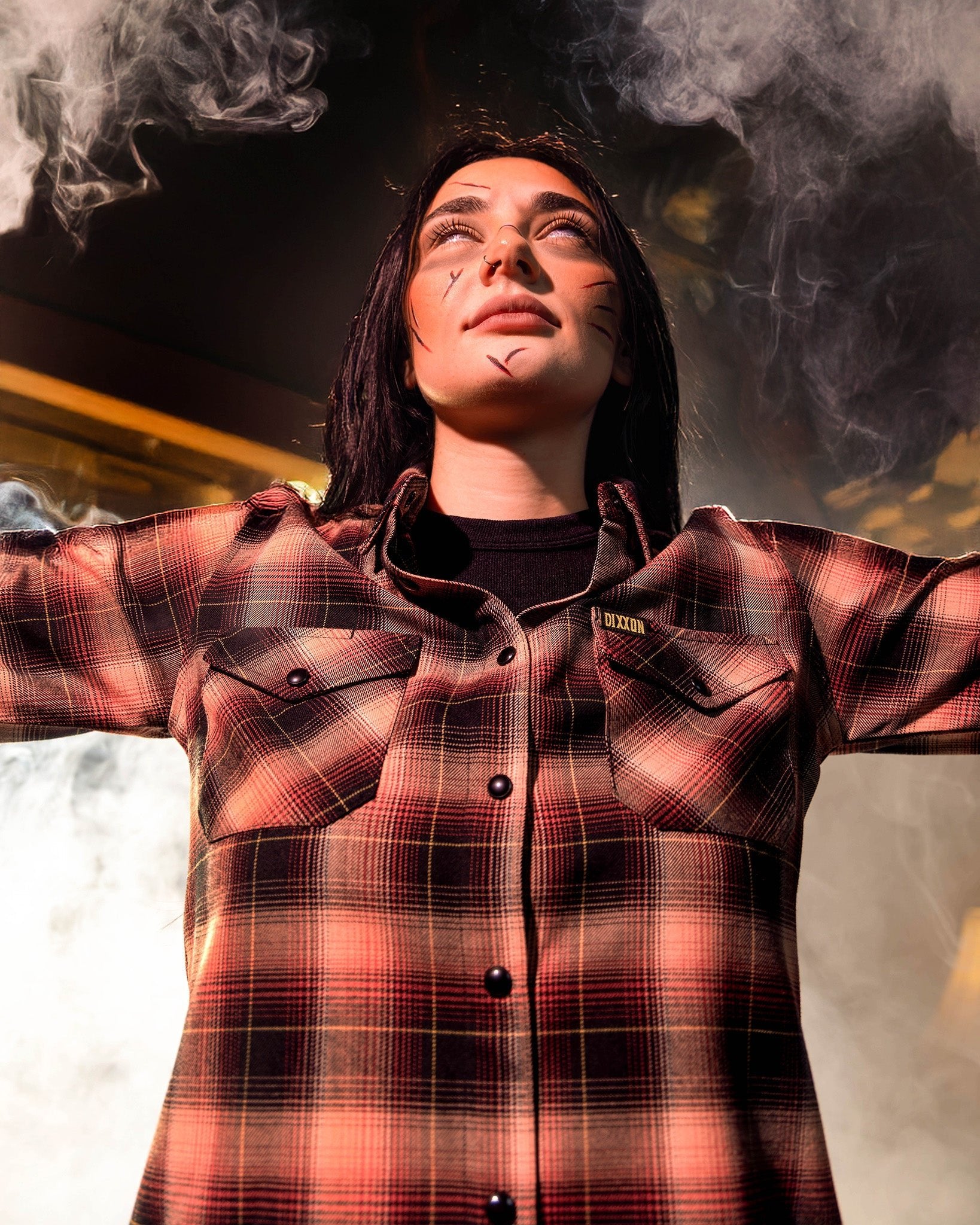 Women's Pazuzu Flannel - Dixxon Flannel Co.