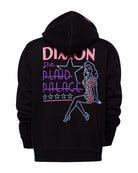 Women's Pink Plaid Palace Zip Up Hoodie - Black - Dixxon Flannel Co.