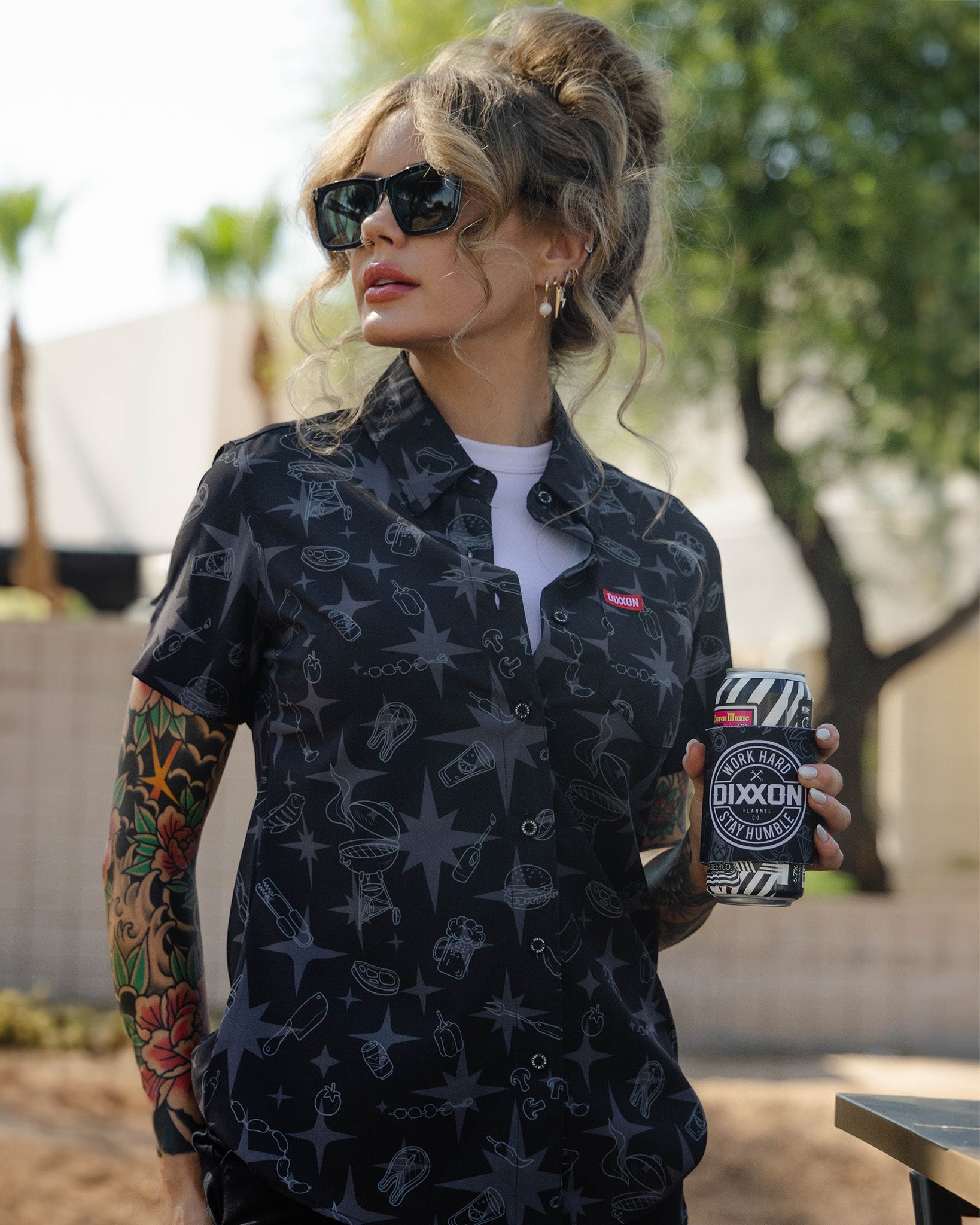 Women's Pit Boss Party Shirt | Dixxon Flannel Co.