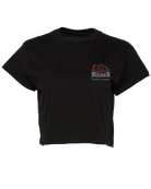 Women's Rebel Bloom Crop Top   - Black - Dixxon Flannel Co.