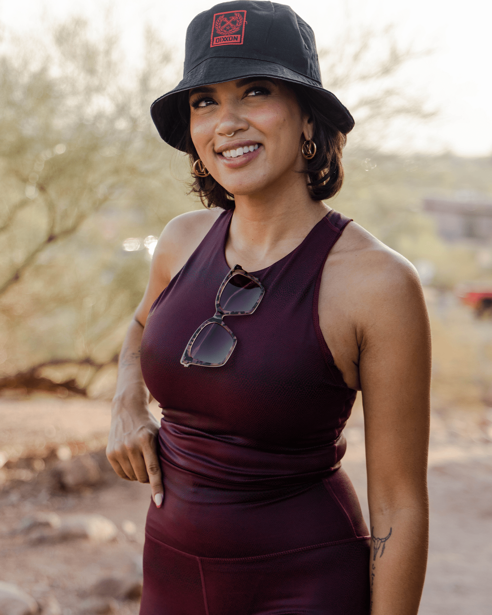 Women's Red Racer Crop Top - Dixxon Flannel Co.