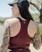 Women's Red Racer Crop Top - Dixxon Flannel Co.