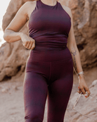 Women's Red Racer Leggings - Dixxon Flannel Co.