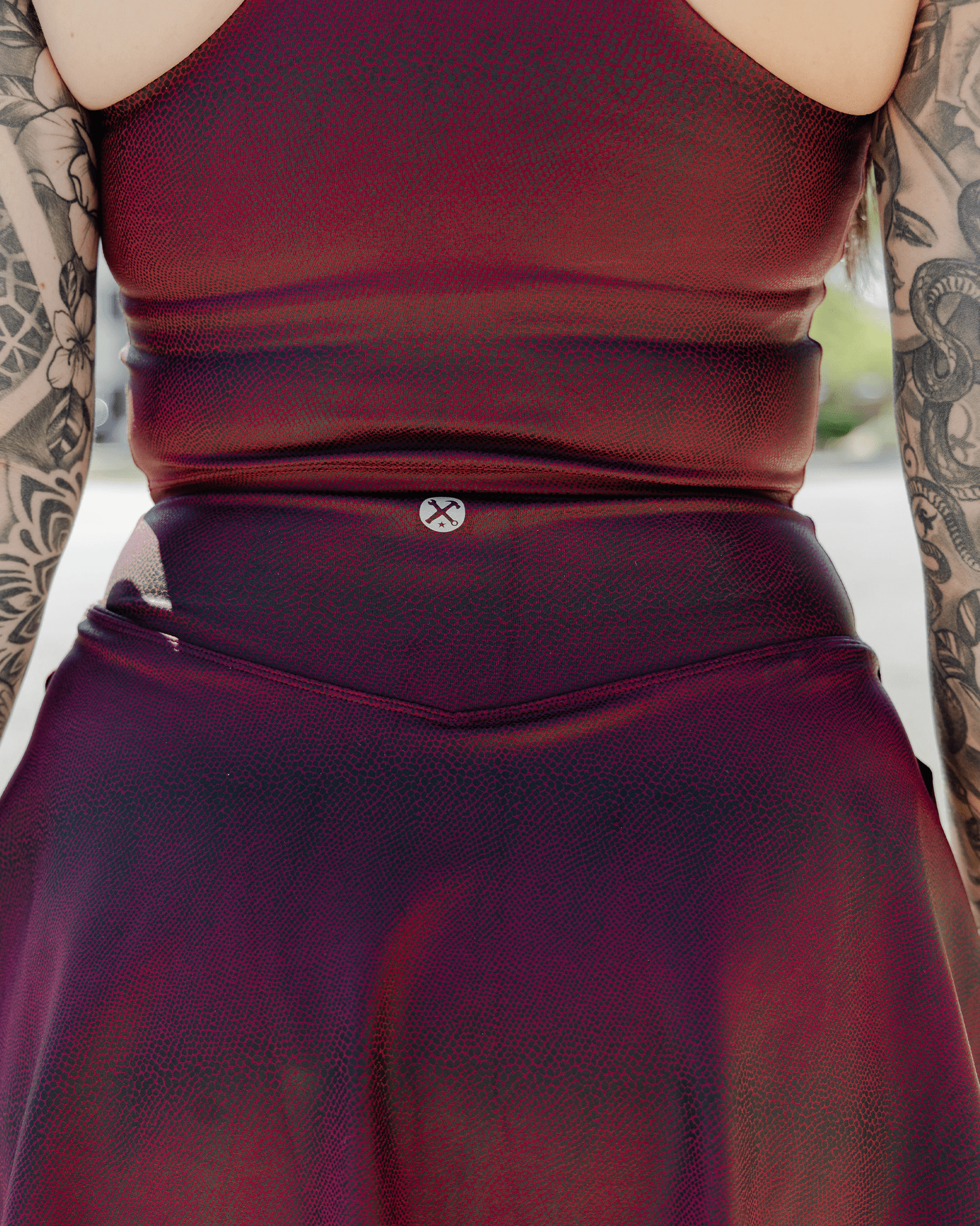 Women's Red Racer Skort - Dixxon Flannel Co.