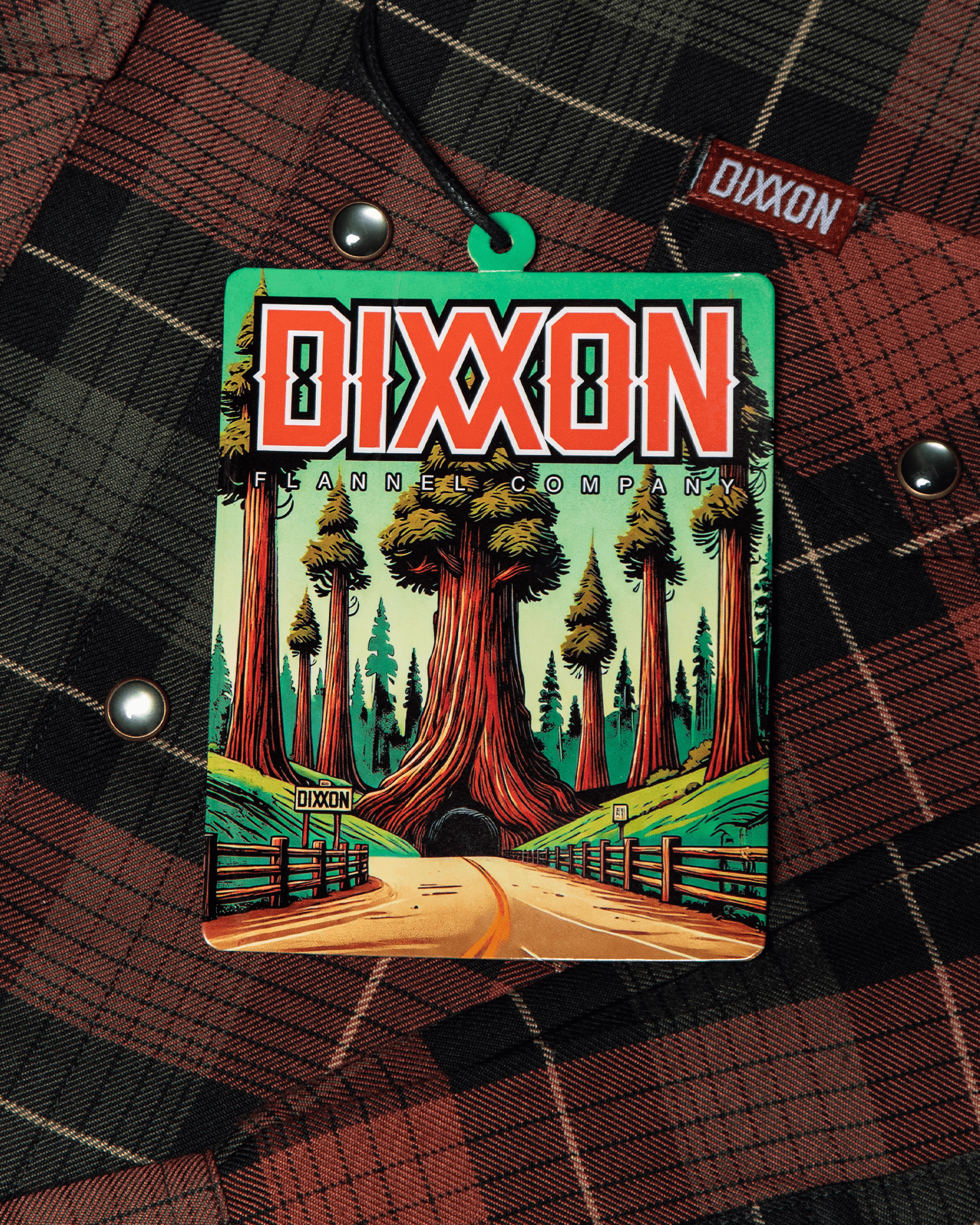 Women's Redwood Forest Flannel - This Land Series - Dixxon Flannel Co.
