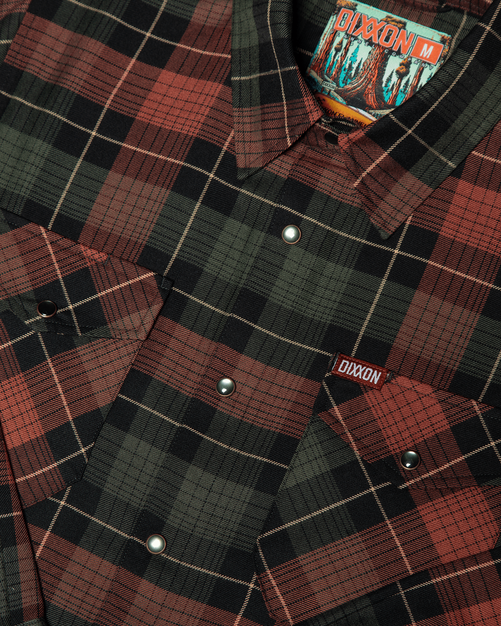 Women's Redwood Forest Flannel - This Land Series - Dixxon Flannel Co.