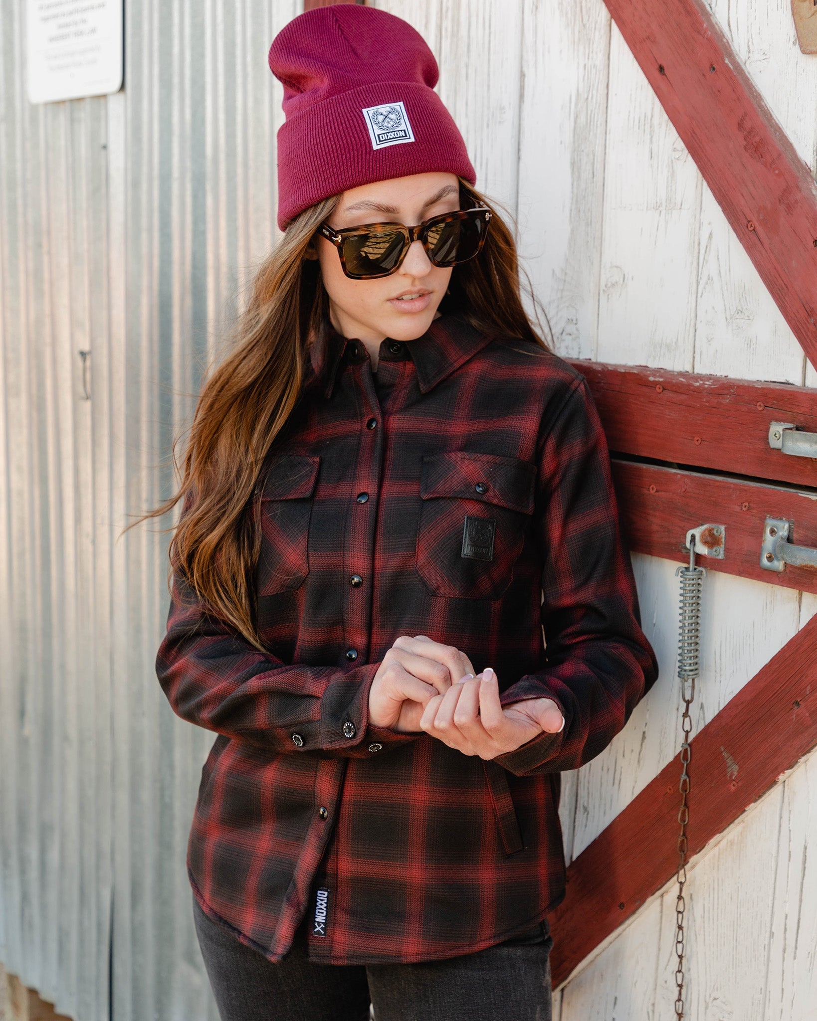 Women's Restoration Sherpa Lined Flannel Jacket - Dixxon Flannel Co.