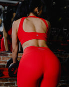 Women's Ribbed Leggings - Red - Dixxon Flannel Co.