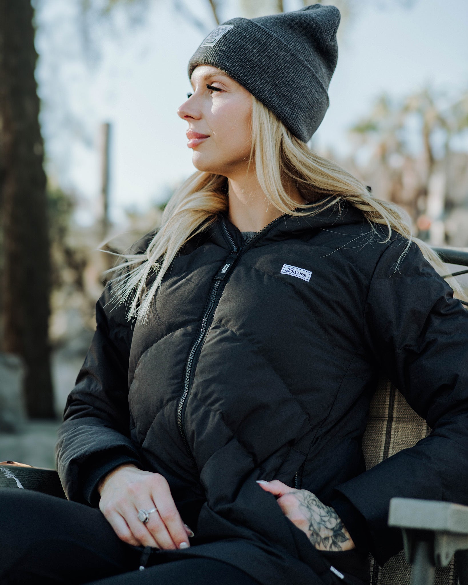 Women's Ridge Down Jacket - Black - Dixxon Flannel Co.