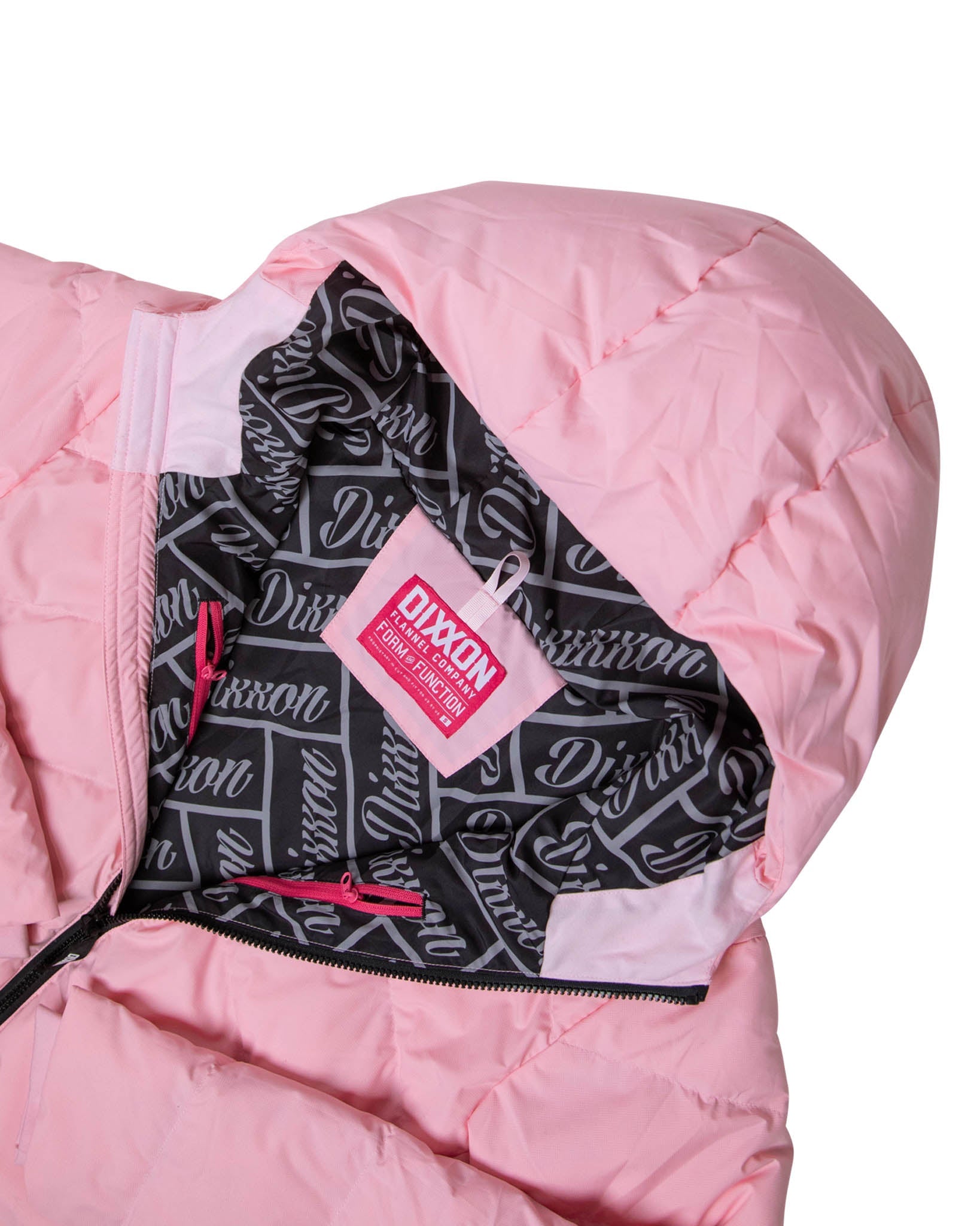 Women's Ridge Down Jacket - Pink - Dixxon Flannel Co.