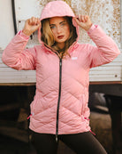 Women's Ridge Down Jacket - Pink - Dixxon Flannel Co.