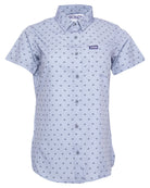 Women's Salty Crest Party Shirt - Black & Gray - Dixxon Flannel Co.