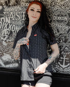 Women's Salty Dog Party Shirt - Black & White - Dixxon Flannel Co.