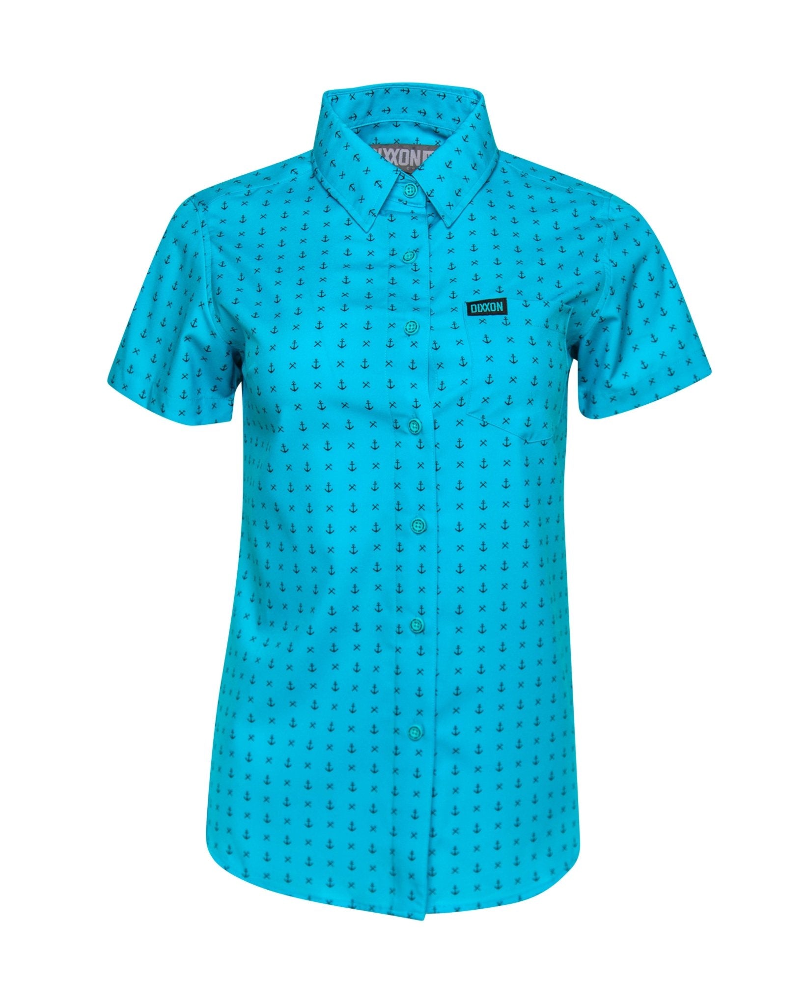 Women's Salty Dog Party Shirt - Tiffany - Dixxon Flannel Co.