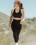Women's Seamless Leggings - Black - Dixxon Flannel Co.