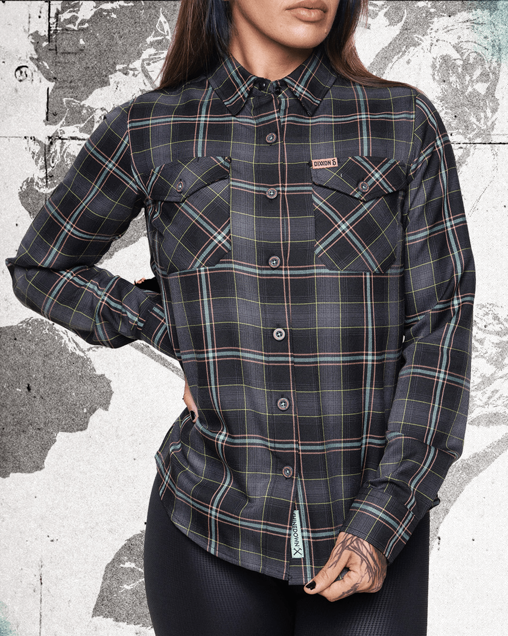 Women's Shinedown EI8HT Flannel - Dixxon Flannel Co.