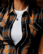 Women's Smoked Oak Bamboo Short Sleeve - Dixxon Flannel Co.