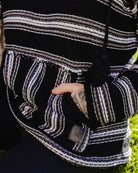 Women's Smuggler Hoodie - Black & White - Dixxon Flannel Co.