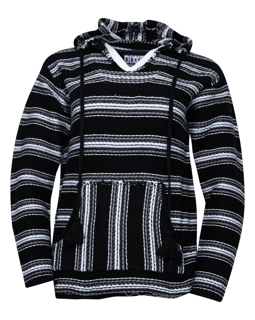 Women's Smuggler Hoodie - Black & White - Dixxon Flannel Co.