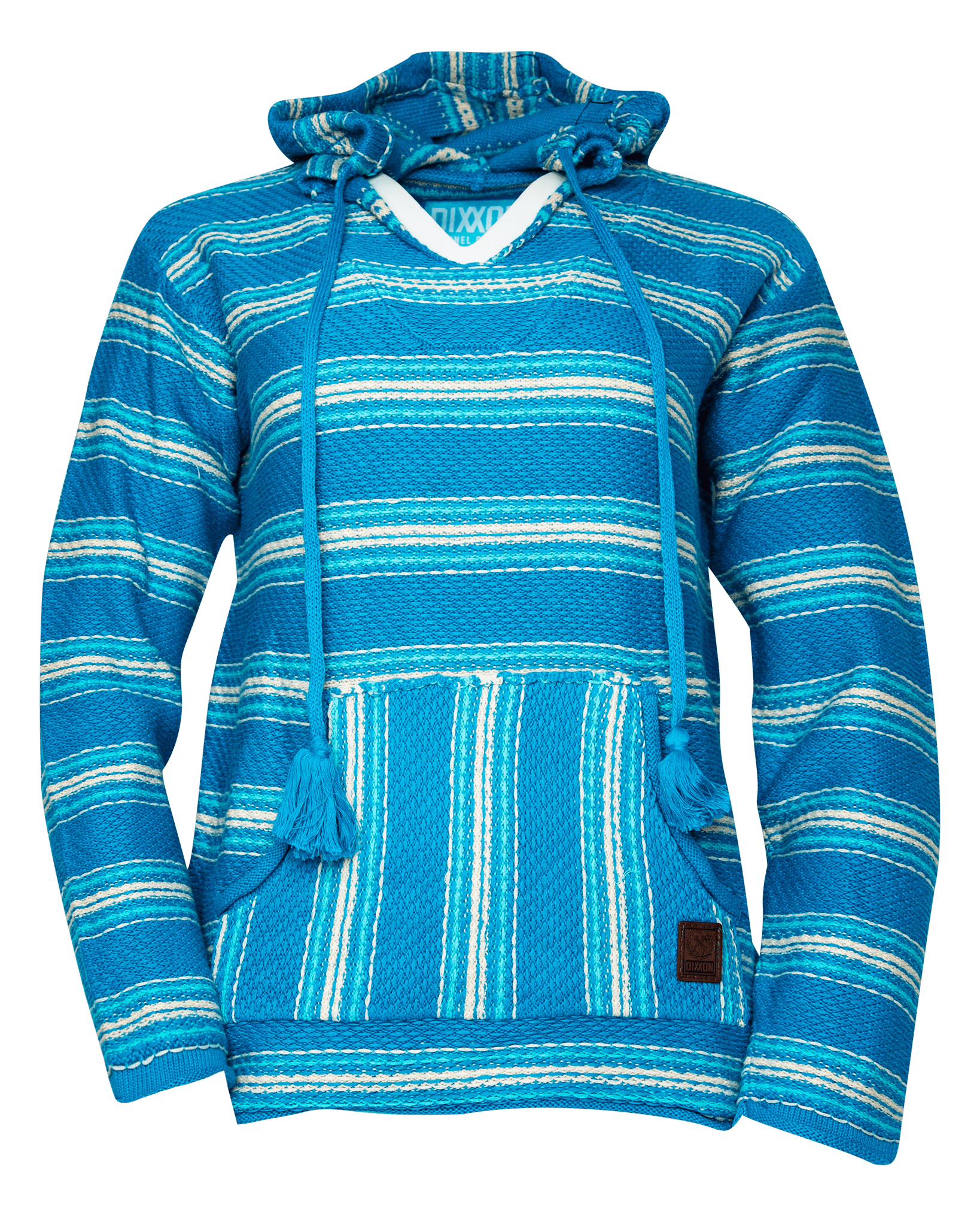 Women's Smuggler Hoodie - Blue & Green - Dixxon Flannel Co.