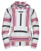 Women's Smuggler Hoodie - Cream & Blush - Dixxon Flannel Co.
