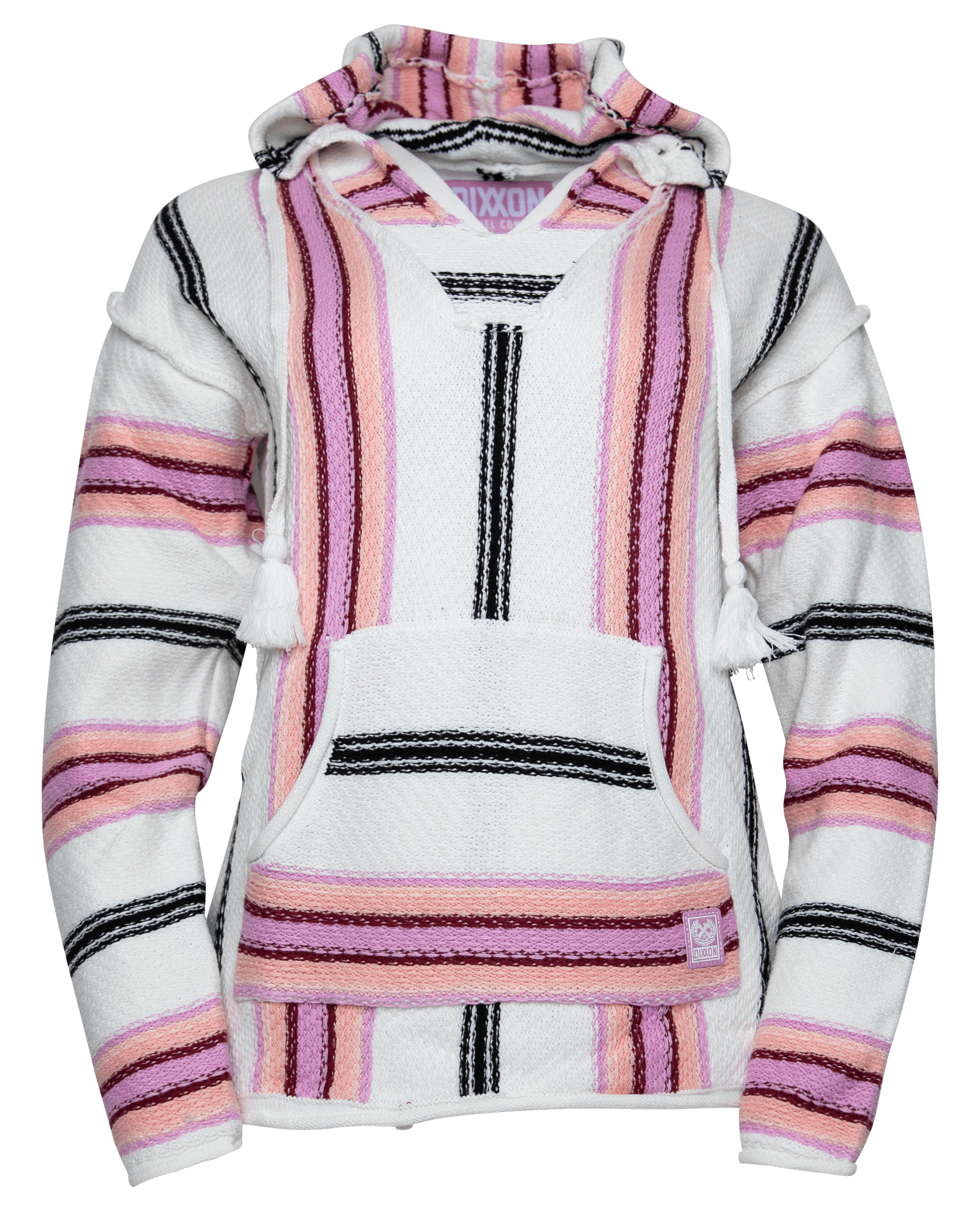 Women's Smuggler Hoodie - Cream & Blush - Dixxon Flannel Co.