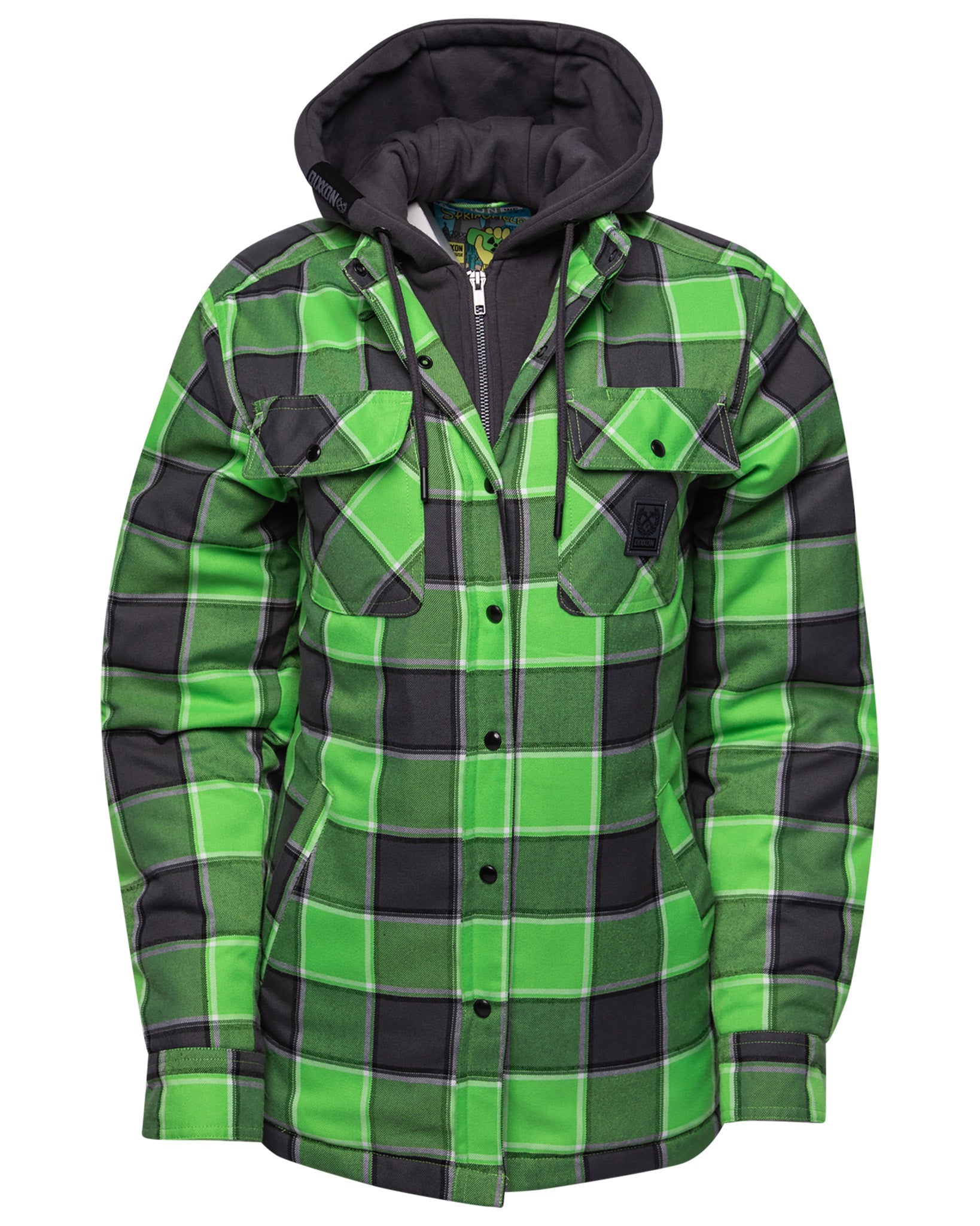 Women's Springfield Hooded Flannel Jacket - Dixxon Flannel Co.