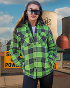 Women's Springfield Hooded Flannel Jacket - Dixxon Flannel Co.