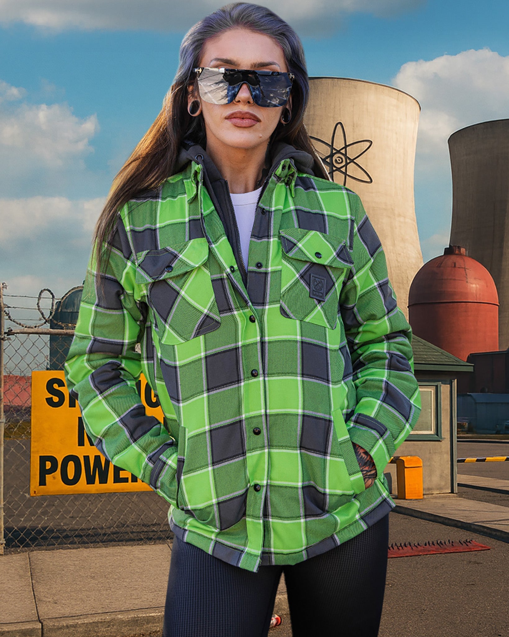 Women's Springfield Hooded Flannel Jacket - Dixxon Flannel Co.