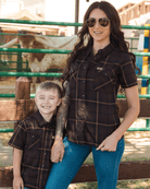 Women's Stockyard Short Sleeve Flannel - Dixxon Flannel Co.