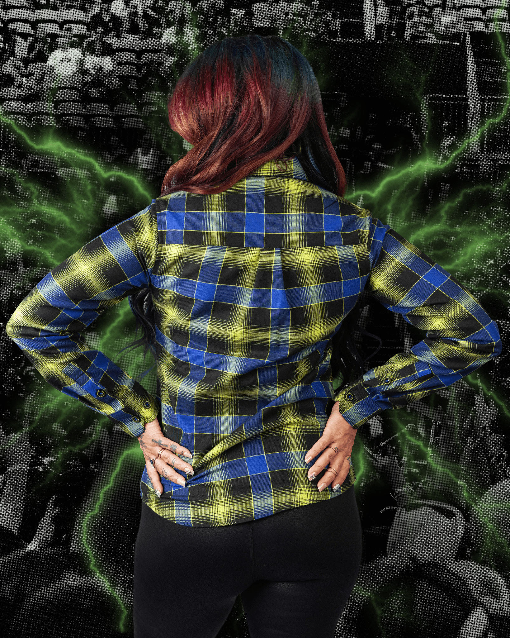 Women's Suicidal Tendencies Adrenaline Addict Flannel - Dixxon Flannel Co.