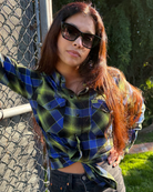 Women's Suicidal Tendencies Adrenaline Addict Flannel - Dixxon Flannel Co.