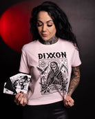Women's Tarot Crop Top - Pink - Dixxon Flannel Co.