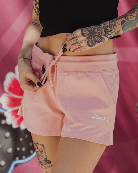 womens-terry-shorts-pink- womens-terry-shorts-pink-