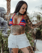 Women's Terry Shorts - White - Dixxon Flannel Co.