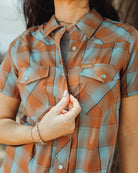 Women's The Frontier Bamboo Short Sleeve - Lasso - Dixxon Flannel Co.