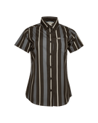 Women's The Marina Party Shirt - Gray & Black - Dixxon Flannel Co.